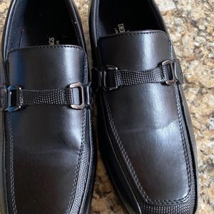 Boys black dress shoes